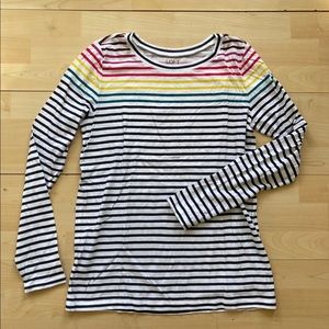Long Sleeve Striped Shirt